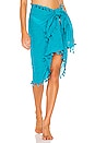 view 1 of 4 Cotton Gauze Sarong in Eden