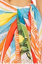 view 6 of 6 Sunset Sarong in Turquoise