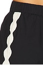 view 6 of 6 Drawcord Waist Mini Skirt in Black