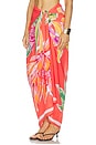 view 3 of 6 Hothouse Floral Sarong in Summer Melon
