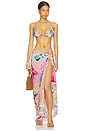 view 5 of 6 Beach Boheme Sarong in Parfait Pink