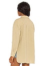 view 3 of 4 Beach Linen Shirt in Olive