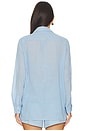view 4 of 5 Breeze Beach Shirt in Cornflower