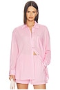 view 1 of 5 CAMISETA TIRANTES A RAYAS STRIPE GAUZE SHIRT in Light Pop Pink