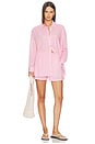 view 4 of 5 CAMISETA TIRANTES A RAYAS STRIPE GAUZE SHIRT in Light Pop Pink