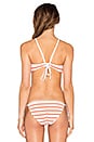 view 3 of 4 Coast to Coast High Neck Bikini Top in Nectarine