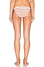 view 3 of 4 Coast to Coast Tie Side Bikini Bottom in Nectarine