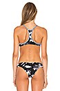 view 3 of 4 Tropic Coast Sport Bikini Top in Black