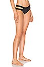 view 2 of 4 スプリットバンドビキニボトム　 in Black