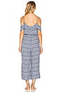 view 3 of 3 Jacquard Jumpsuit in Indigo