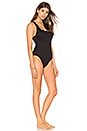 view 2 of 3 Havana One Piece in Black