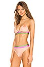 view 3 of 5 HAUT DE MAILLOT DE BAIN LAS PALMAS FIXED TRI in Peach