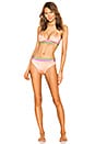 view 5 of 5 HAUT DE MAILLOT DE BAIN LAS PALMAS FIXED TRI in Peach