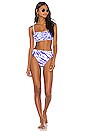 view 4 of 4 BAS DE MAILLOT DE BAIN BEACH BREAK in Dazzling Blue