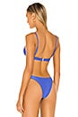 view 3 of 5 HAUT DE MAILLOT DE BAIN LA LUNA in Baja Blue