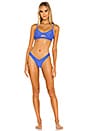 view 4 of 5 HAUT DE MAILLOT DE BAIN LA LUNA in Baja Blue