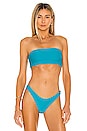 view 1 of 5 Essentials Tube Bikini Top in Scuba Blue