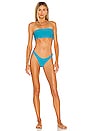 view 4 of 5 Essentials Tube Bikini Top in Scuba Blue