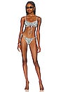 view 4 of 4 Underwire Bikini Top in Evergreen