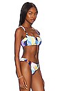 view 2 of 4 Bralette Bikini Top in True Navy