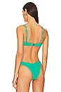 view 3 of 4 Underwire Bikini Top in Jade