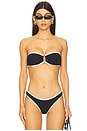view 1 of 5 Ring Front Bandeau in Black
