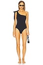 view 1 of 3 One Shoulder One Piece in Black