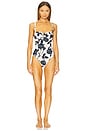 view 1 of 4 Ruched Underwire One Piece in Black