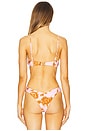 view 3 of 4 Ruched Split Wire Bra in Blossom