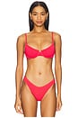 view 1 of 4 Underwire Bikini Top in Chilli Red