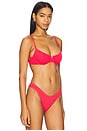 view 2 of 4 Underwire Bikini Top in Chilli Red