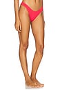 view 2 of 4 High Cut Bikini Bottom in Chilli Red