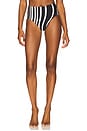 view 1 of 4 Coastline High Waisted Bikini Bottom in Black