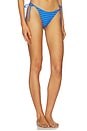 view 2 of 5 Rio Side Tie Bikini Bottom in Sapphire