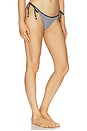 view 2 of 5 Clubhouse Side Tie Bikini Bottom in True Navy