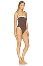 view 3 of 4 Ric Rac One Piece in Espresso