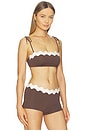view 3 of 5 HAUT DE MAILLOT DE BAIN RIC RAC in Espresso
