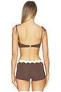 view 4 of 5 HAUT DE MAILLOT DE BAIN RIC RAC in Espresso