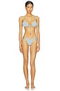 view 4 of 5 BRAGUITA BIKINI ATADURA LATERAL MALA in Powder Blue