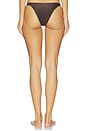 view 3 of 4 Palermo Loop Side Tie Bikini Bottom in Sepia
