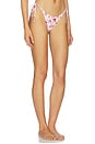 view 2 of 4 BRAGUITA BIKINI ATADURA LATERAL SUMMER CHINTZ TIE SIDE RIO PANT in Ecru