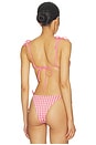 view 3 of 4 TOP BIKINI TRIANGULAR BELLA SLIDE TRI in Begonia Pink