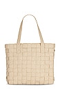 view 1 of 4 Criss Cross Woven Tote in Natural