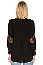 view 4 of 5 The Nina Blouse in Black