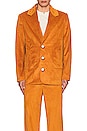 view 3 of 4 Corduroy Suit Jacket in Mustard
