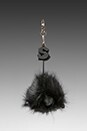 view 1 of 3 Hedgehog Key Chain in Black