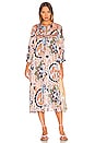 view 2 of 5 Iris Midi Dress in Multicolor Pink