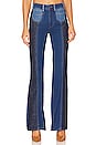view 1 of 4 Iconic Emily Pants in Multicolor Blue