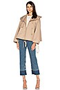 view 1 of 4 Short Trench Coat in Straw