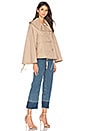 view 3 of 4 Short Trench Coat in Straw